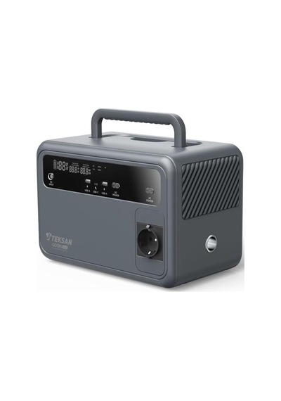 Ayrex Go On 600w Taşınabilir Güç İstasyonu, Güneş Paneliyle Şarj Desteği, Hafif, Lifepo4, Led