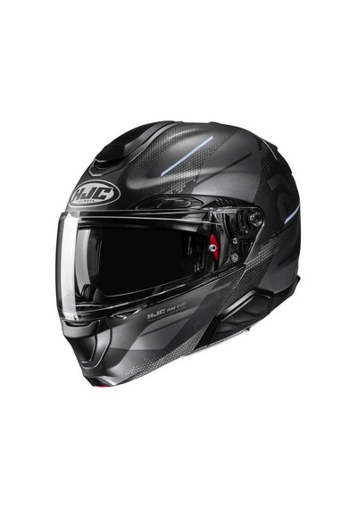 Hjc Rpha91 Blat Mc5sf Çene Açılır Kask Siyah - Gri