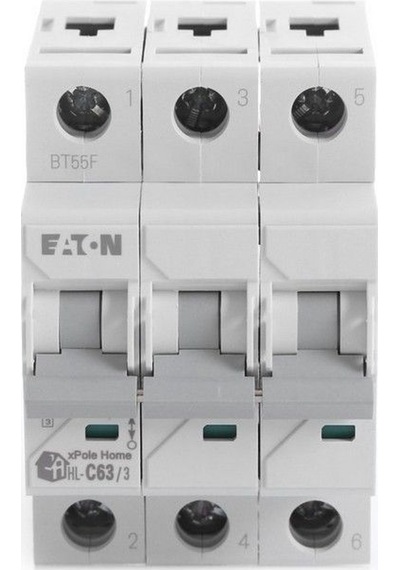 Eaton 194797 Minyatür Devre Kesici - 4,5ka - C Eğrisi - 3x63a