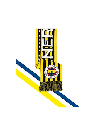 Fenerium Her Zaman Hep Seninleyiz Dokuma Atkı Lacivert