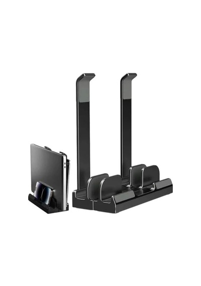 Dikey Laptop Standı, Üç Slotlu Ayarlanabilir, Ergonomik Masa Düzenleyici