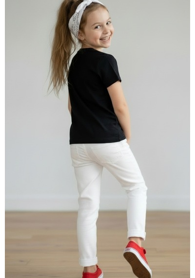 Kiagu Siyah Kısa Kol Basic T-shirt- Terletmeyen Esnek Kumaş Pamuklu Mevsimlik Siyah Kısakol Kız Çocuk Tsort Siyah - 896854157 Siyah Kiagu Siyah Kısa Kol Basic T-shirt- Terletmeyen Esnek Kumaş Pamuklu Mevsimlik Siyah Kısakol Kız Çocuk Tsort Siyah - 896854157 Siyah
