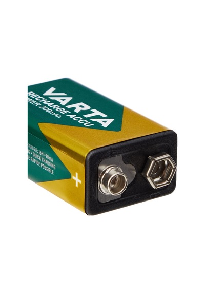 Varta Lcd Plug+şarj Cihazı+2 Adet 9v 200mah Şarjlı Pil+çanta