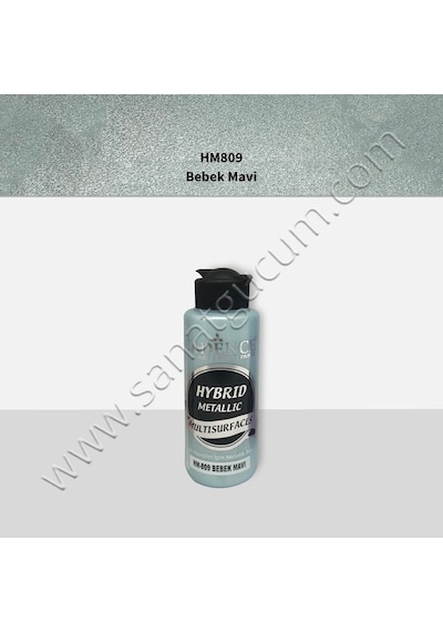 Cadence Hibrit Metalik Multisurface Boya 120 Ml. Hm809 Bebek Mavi