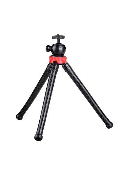 Ayex Mt-10 Esnek Mini Tripod Küresel Kafa & Telefon Tutucu Kamera Ve Akıllı Telefon Uyumlu -