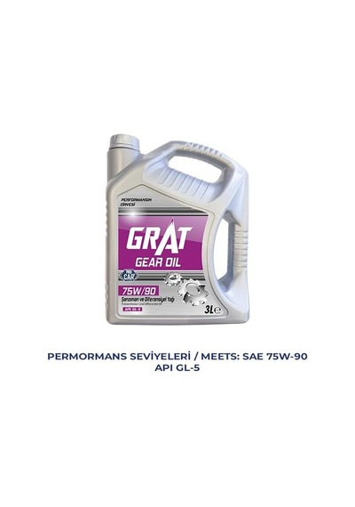 Şanzıman Yağı 75-90 3 Litre Api Gl-5