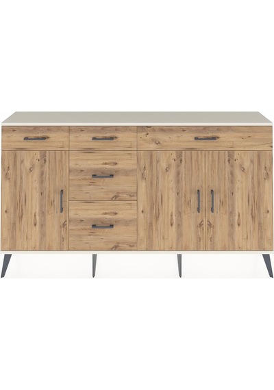 Arges Konsol 2 Raflı 5 Çekmeceli 3 Kapaklı 176x30x99 Aytaşı-çam Atlas Çam - Aytası Arges Konsol 2 Raflı 5 Çekmeceli 3 Kapaklı 176x30x99 Aytaşı-çam Atlas Çam - Aytası
