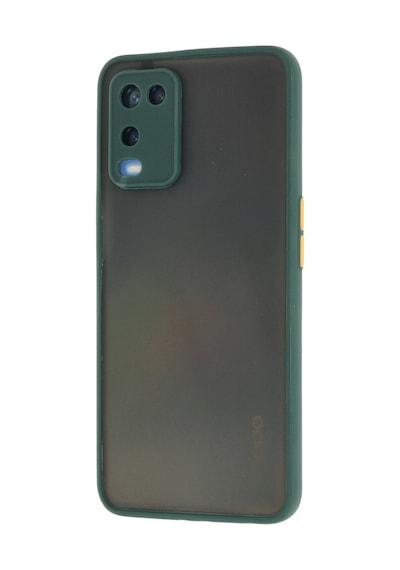 Oppo A54 4g Uyumlu Kılıf Montreal Silikon Kapak - Yeşil