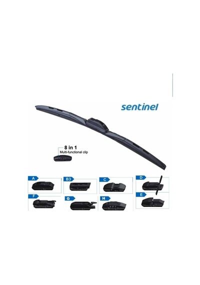 Sentinel Hybrid Silecek 8 Aparatlı 480mm