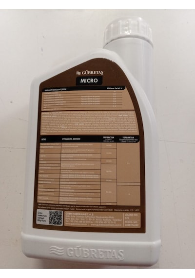 Gübretaş Leolife-m Micro - 1 Lt, Sıvı Organomineral Gübre