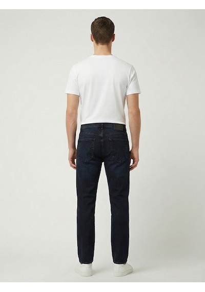 LTB Lıoren Düz Paça Orta Bel Mid Indigo Jean Pantolon İndigo