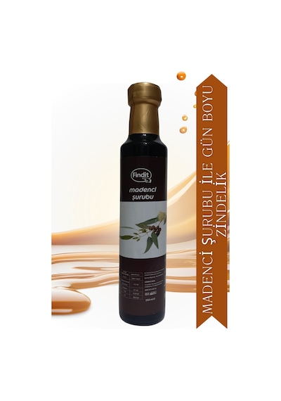 Findit Madenci Şurubu Öksü Bitkisel Şurup 250 Ml Doğal Bitkisel Destek 250 Gr X 2 Adet