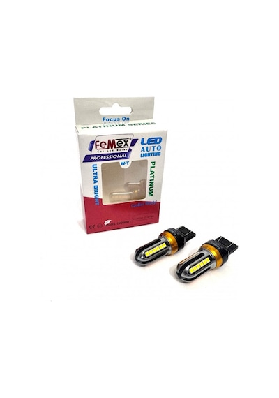 Femex Platinum Tek Duy/çift T20 Non-direction 7440/7443 15w Duy Turuncu Femex