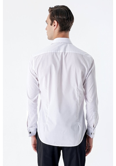 İmza Beyaz Uzun Kollu Sert Yaka Cepsiz Pamuklu Basic Slim Fit Dar Kesim Gömlek 1004240059-beyaz Beyaz İmza Beyaz Uzun Kollu Sert Yaka Cepsiz Pamuklu Basic Slim Fit Dar Kesim Gömlek 1004240059-beyaz Beyaz