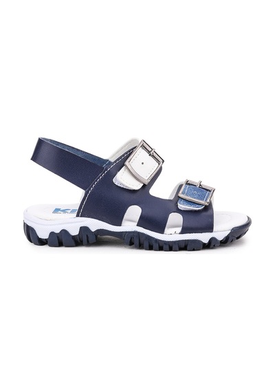 Kiko Kids Erkek Çocuk Sandalet Arz 2359 Lacivert - Mavi