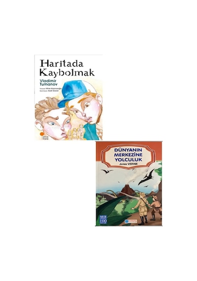 Vladimir Tumanov - Haritada Kaybolmak + Dünyanın Merkezine Yolculuk 2 Kitap Set