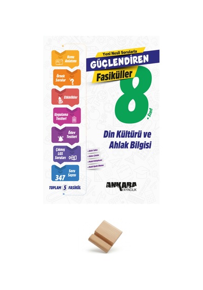 Ankara Lgs 2027 8. Sınıf Din Kültürü Güçlendiren Fasiküller + Telefon Standı