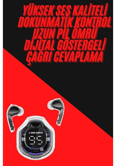 Yeni Nesil Ultrapods Pro Bluetooth Kulaklık Extra Bass Yüksek Mikrofon Kalitesi - Lisinya Standart
