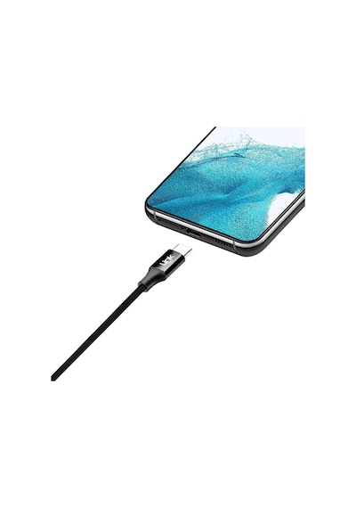Linktech A586 Type-c - 3.5mm Aux Kablo 1mt Siyah