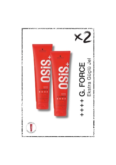 Osis G.Force Güçlü Tutucu Jel 2 x 150 ML