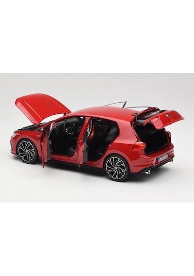 1:18 Ölçek Norev 2020 Volkswagen Golf 8 Gtı Diecast Metal Minyatür Model Araba 25cm