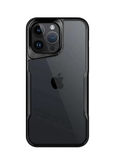 Newface Apple İphone 15 Pro Max Kılıf Boyi Silikon Kapak - Siyah
