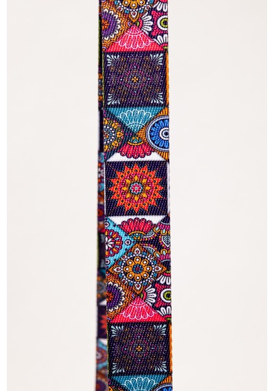 Fabric Craft Bag Omuz Askılı Denim Çanta Ayarlanabilir Askılı Astarlı 26x23 Cm