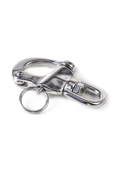 Fırdöndülü Mandar Kilidi. Snap Shackle. 304 Paslanmaz. Marin Tip 12MM