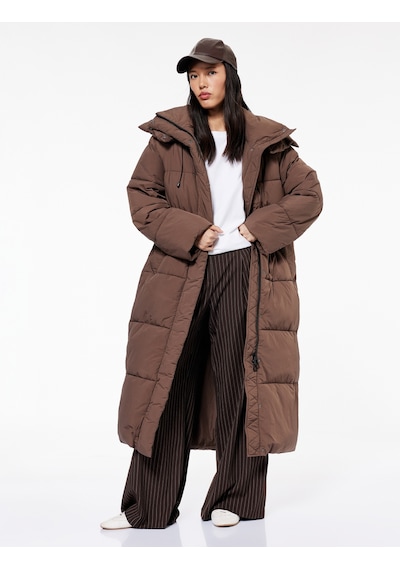 Koton Uzun Kollu Cepli Kapüşonlu Fermuarlı Oversize Su İtici Uzun Şişme Mont Kahverengi 6wak00233ew Kahve Koton Uzun Kollu Cepli Kapüşonlu Fermuarlı Oversize Su İtici Uzun Şişme Mont Kahverengi 6wak00233ew Kahve