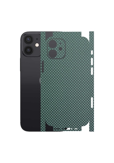 Kapps Apple iPhone 12 Mini İle Uyumlu Fiber Serisi Premium Kaplama 360 55235236