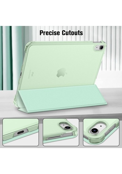 Apple Uyumlu iPad Air 5. Nesil 10.9 Kılıf Flip Cover Kalem Bölmeli Pc Case-10.nesil Değil-a2588 A2589 A2591 Kılıf