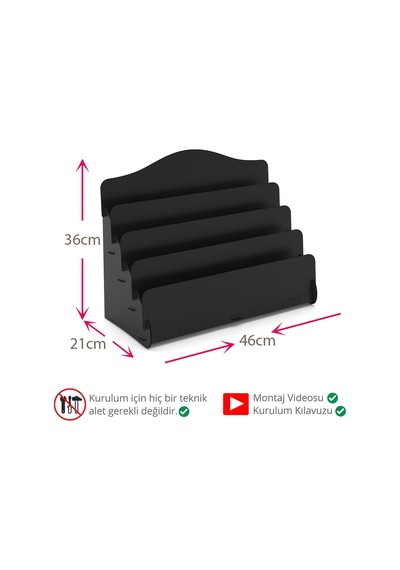 Mini Lucky 4 Raflı Ahşap Masaüstü Mini Kitaplık Montessori Çocuk Kitaplığı Çocuk Odası Kitaplık Siyah - 570907565 Siyah Mini Lucky 4 Raflı Ahşap Masaüstü Mini Kitaplık Montessori Çocuk Kitaplığı Çocuk Odası Kitaplık Siyah - 570907565 Siyah