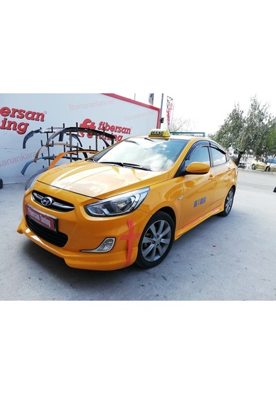 Hyundai Accent Blue Ön Tampon Eki --- Fibersanankara