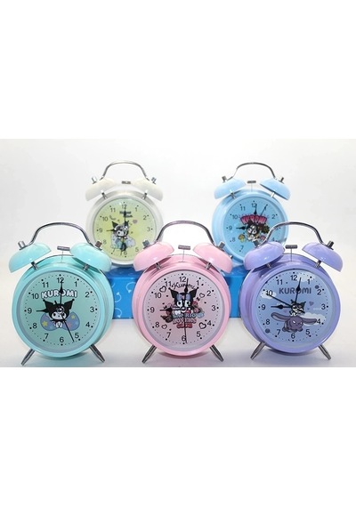 Kuromi,hello Kitty,mickey Mouse Masa Üstü Çalar Saat Alk3068 Çok Renkli