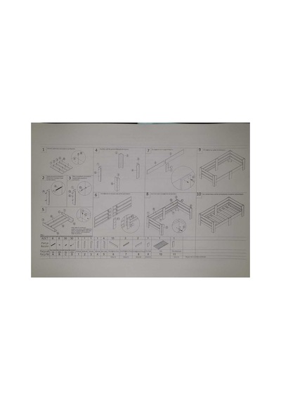 120x200 Doğal Çam Karyola Özel Ölçü Çam 120x200 Doğal Çam Karyola Özel Ölçü Çam