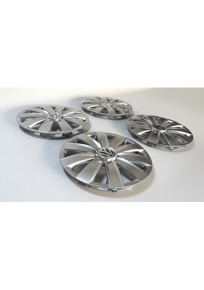 4 X Vw Polo Classic 1996-2002 Plastik Jant Kapağı 14 İnç