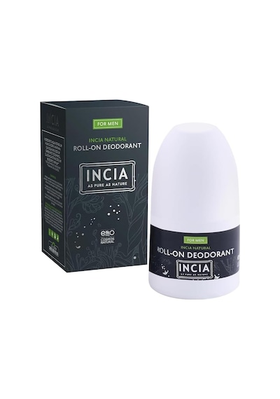 %100 Doğal Roll On Deodorant Erkekler İçin Ter Kokusu Önleyici Lekesiz 50 Ml