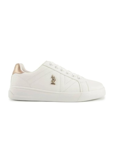 U.s. Polo Assn. Exxy 4pr 101887273 Beyaz Kadın Günlük Spor Ayakkabı 001