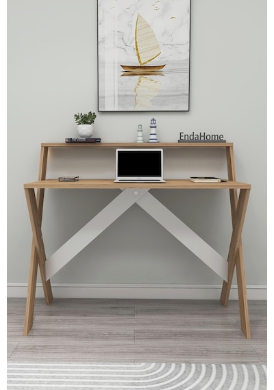 İqas 50x90 Cm Çalışma Masası Laptop Bilgisayar Masası Ofis Ders Yemek Çocuk Masası Çam