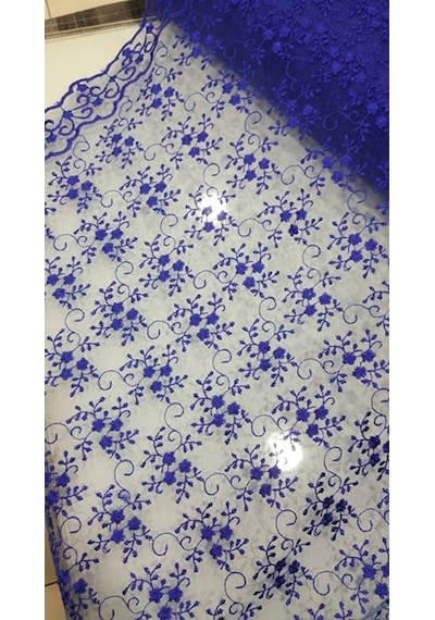 Kordene Saks Mavisi Abiyelik,Elbiselik,Bluzluk