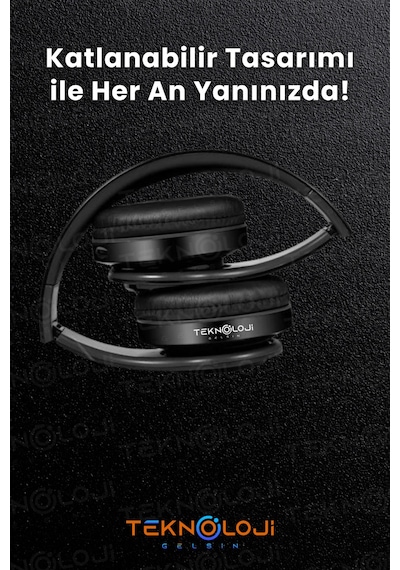 Teknoloji Gelsin B39 Bluetooth 5.4 Kulaküstü Kulaklık