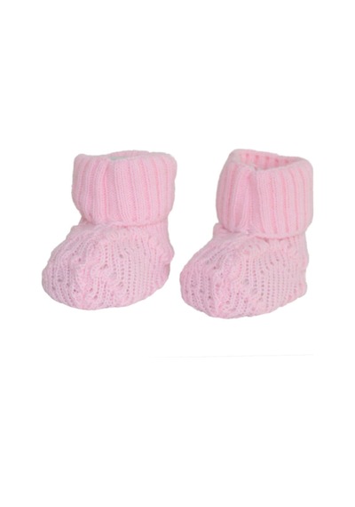 Bebegen Triko Pembe Patik Çok Renkli