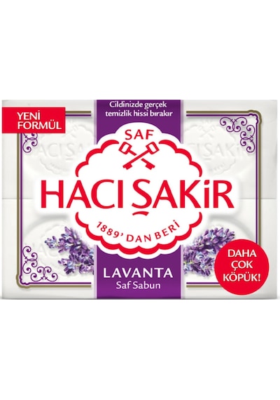 Lavanta Beyaz Kalıp Sabun 4x150gr