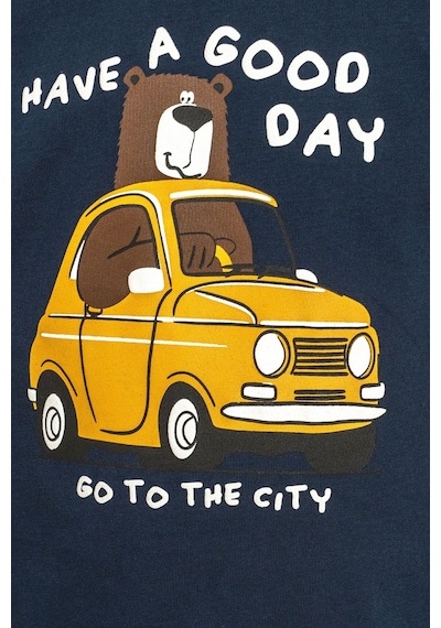 Arnetta Baba Oğul Have A Good Day Lacivert Uzun Kol Pijama Takım Ar3833-a-v1 Ar3833-a-v1