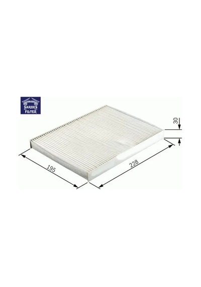 Polen Filtresi Scenıc Iı-scenıc Rx4 99-03 Klimalı Sardes 7711228919/ 7701047513