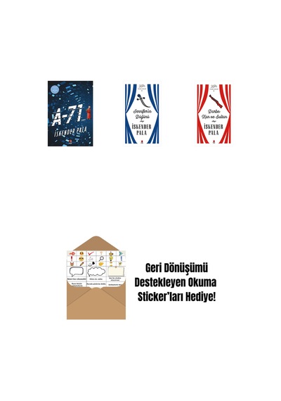 A-71 + Jennifer In Düğünü Ciltli + Darbe: Kan Ve Sultan Ciltli + Okuma Sticker'ları