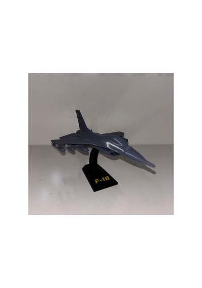 F-16 Fighting Falcon 3d Baskı Maket Boyanabilir Savaş Uçağı Modeli