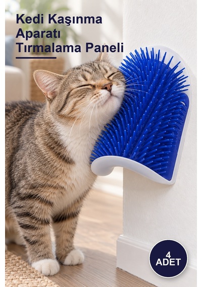 4 Adet Kedi Kaşınma Aparatı Tırmalama Paneli