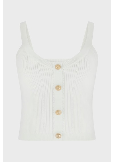Guess Bayan Top W5yr10 Z0130 G012 Beyaz Beyaz