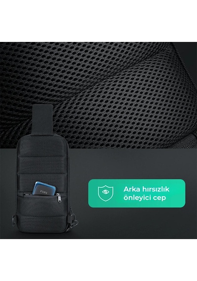 Mark Ryden Odyssey Mini Ek Kol Omuz Çantası İpad Tablet Uyumlu Şarj Kiti Mr7116 07 Gri Çok Renkli